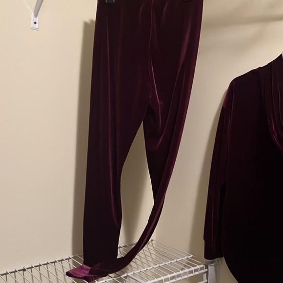 SHEIN split side tunic with hood & matching leggings SET - Picture 5 of 7